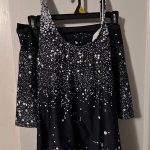 Black and White Swim Suit